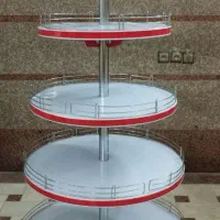 استند کیکی قفسه گرد