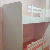 تخت دو طبقه دخترانه|تخت و صندلی بچه|کامیاران, |دیوار