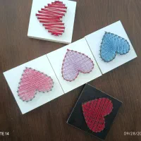 تابلو میخ و نخ