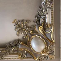 پتینه گچبری نقاشی دیواری سنتی.کلاسیک|خدمات پیشه و مهارت|اصفهان, شهرک کوثر|دیوار