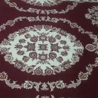 ۱ عدد روفرشی ۱۲ متری دو رو کرم زرشکی