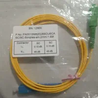 پچ کورد فیبر نوری ۱.۵ و ۲ متری سبز آبی