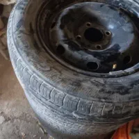 رینگ 14 فولادی و لاستیک خارجی