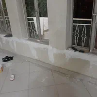 نقاشی آپارتمان کامل تک واحدی نما راه پله و واحد