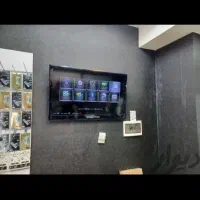 نصب تلویزیون به دیوار/سوراخکاری/نصب پرده