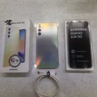 گوشی A34 5G حافظه 128 سالم تمیز