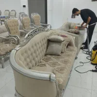 مبل شویی مادر  با آبکشی در منزل &خدمات نظافت منزل|خدمات نظافت|ارومیه, |دیوار