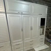 کمد ۱۲۰ دستگیره طلایی سفارشی|جاکفشی، کمد، دراور|قزوین, |دیوار