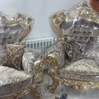 مبلمان سلطنتی ۱۰نفره همراه با میز ۸نفره|مبلمان خانگی و میز عسلی|مشهد, امیریه|دیوار