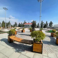 ست نیمکت و فلاور باکس-نیمکت فلاور باکس دار ترموود