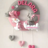 ست نمدی اتاق کودک مناسب سیسمونی