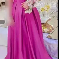لباس شیک رومی ساتن آمریکایی