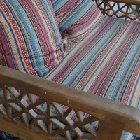 مبل چوبی دونفره|مبلمان خانگی و میز عسلی|ماسال, |دیوار