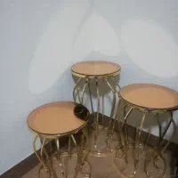 ۳ میز عسلی آینه ای