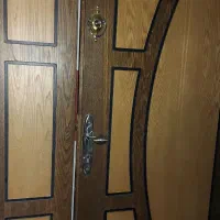 درب چوبی دو لنگه|مصالح و تجهیزات ساختمان|اصفهان, دستگرده|دیوار