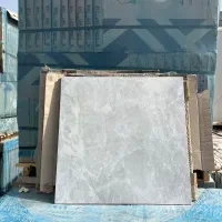 سرامیک ۶۰×۶۰ طرح سنگ طوسی روشن - ساده، شیک و مقاوم|مصالح و تجهیزات ساختمان|مشهد, موعود|دیوار