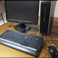 کامپیوتر رو میزی با مینی کیس و مانیتور و کیبورد|رایانه رومیزی|تهران, تهرانپارس غربی|دیوار
