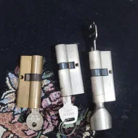 ۳عدد مغزی برنجی قفل با کلید