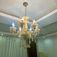 یک جفت لوستر ۶ شاخه