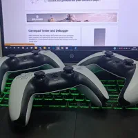 دسته ps5 اصلی کم کار در حد نو