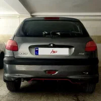 پژو206 مدل 87 کم کارکرد