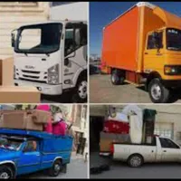 باربری واسباب منزل با کارگرو ماشین شبانه روزی.