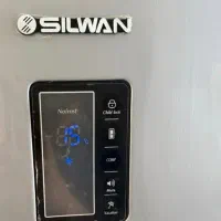 یخچال فریزر دوقلو رنگ سیلور سیلوان شیک و جادار|یخچال و فریزر|ماکو, |دیوار