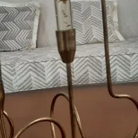 شمعدان ب همراه ۴شمع کریستالی|صنایع دستی و سایر لوازم تزئینی|تهران, وردآورد|دیوار