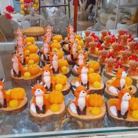 مجسمه های شمعی دست ساز اک