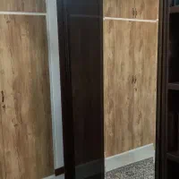 کمد ام دی اف با درب کشویی آیینه دار|جاکفشی، کمد، دراور|کرج, کوی کارمندان جنوبی|دیوار