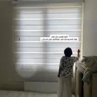 پرده زبرا و شید و چاپی با چاپ دلخواه در سان‌شیلد