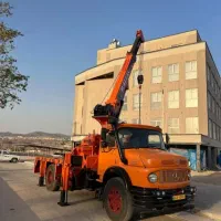 جرثقیل بنز تک ۱۰تن خاور کفی دار جهت کار|خدمات حمل و نقل|شیراز, شهرک امیر کبیر|دیوار