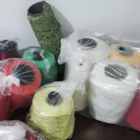 دستگاه حوله بافی با لوازم و نخ