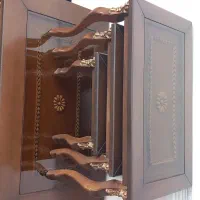 فروش مبل 7نفره همراه با میز عسلی|مبلمان خانگی و میز عسلی|شراء, |دیوار