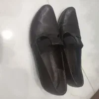 کفش قهوه ایی