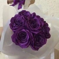 گل روبانی|گل مصنوعی|رشت, منظریه|دیوار