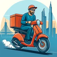 استخدام پیک موتور با حقوق بالا