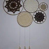 آویز دیوار مکرامه