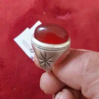 انگشتر عقیق یمن اصل 34گرم|جواهرات|مرند, |دیوار