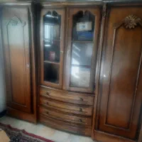 فروش کمد چوبی و پشتی قیمت توافقی