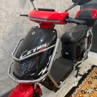 ۲ عدد موتور سیکلت برقی با باتری صفر و پلمپ|موتورسیکلت|شیراز, قصرالدشت|دیوار