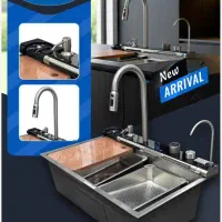 سینک های ظرفشویی پیانویی و نمایشگردار|آب‌چکان و نظم‌دهنده ظروف|اهواز, نادری|دیوار