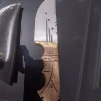 چاقو راسته|کلکسیون اشیاء عتیقه|تنکابن, |دیوار