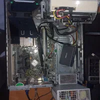 کامپیوتر (کیس hp به همراه ، مانیتور 22 اینچ LG)|رایانه رومیزی|اسلام‌شهر, شهرک واوان|دیوار