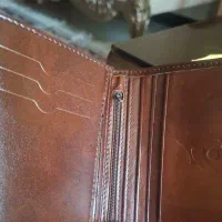 کیف پول جیبی چرم کاملا نو است