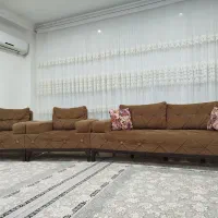 فروش مبل ۸ نفره|مبلمان خانگی و میز عسلی|پیرانشهر, |دیوار