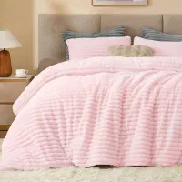 روتختی 2نفره مخمل تدی در5رنگ اماده ارسال