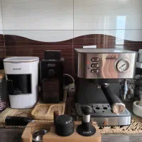 دستگاه اسپرسو ساز -اسیاب-قهوه ساز ترک