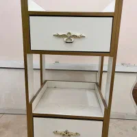 ترولی  میز پایه دار ترولی چوبی