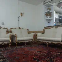مبل سلطنتی ۷نفر زیبا بدون جلو مبلی و بدون نشستگی
